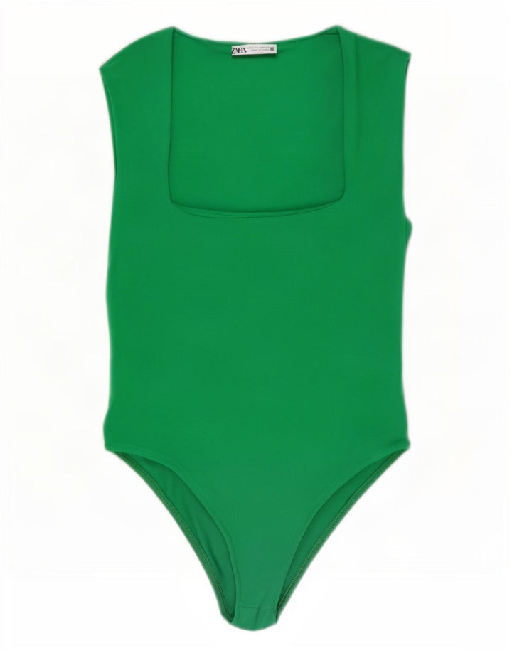 Zara γυναικείο κορμάκι UK 12 Medium Green