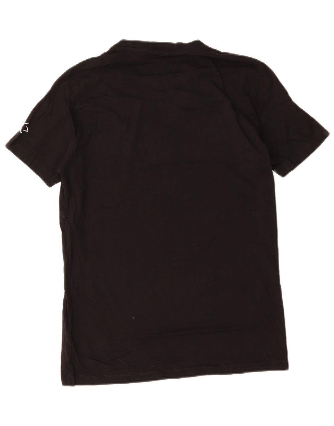 Ανδρικό γραφικό T-Shirt Replay Top Μεσαίο μαύρο βαμβακερό