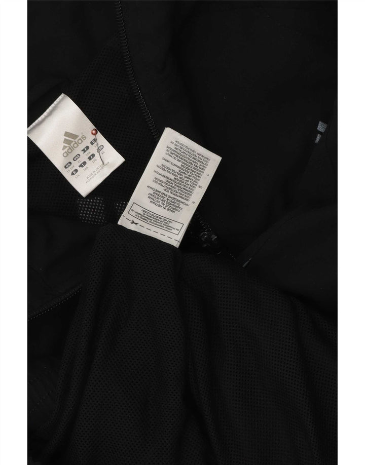 Adidas Boys Graphic αθλητική φόρμα Top Jacket 15-16 ετών Μαύρο Πολυεστέρας