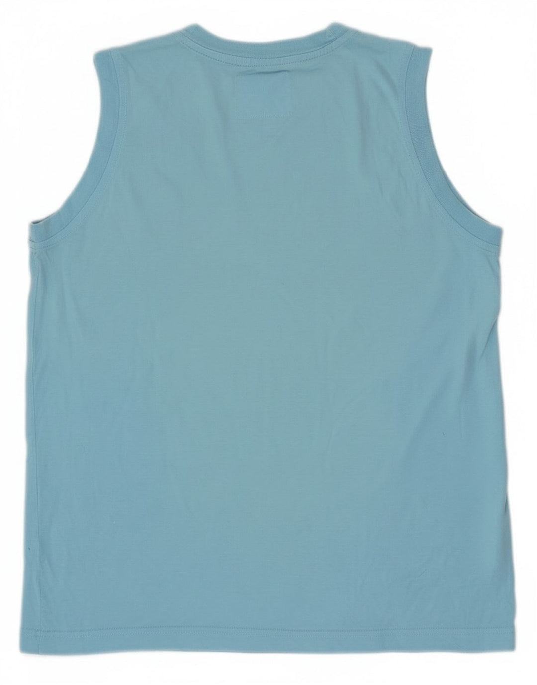 Champion Boys Graphic Vest Top 13-14 Years XL Blue Cotton