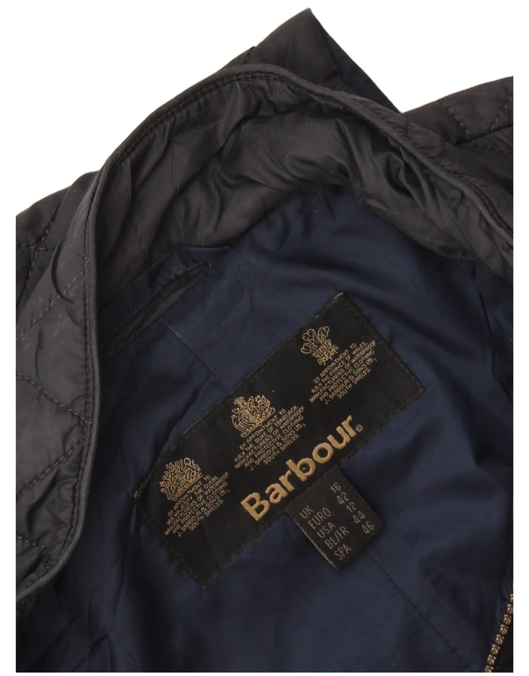 Γυναικείο καπιτονέ μπουφάν BARBOUR UK 16 Large Navy Blue