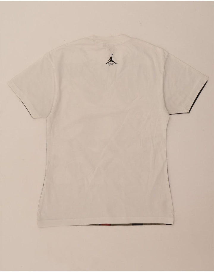 Jordan Ανδρικό γραφικό T-Shirt Michael Jordan Top Small White