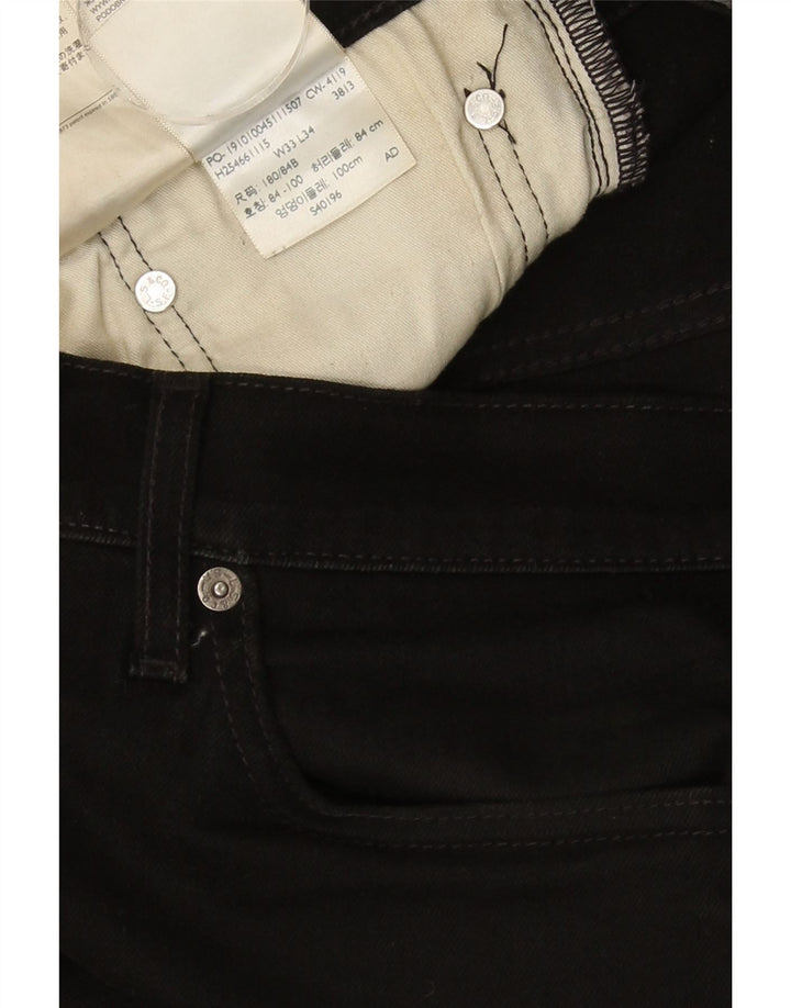 Levi's Mens 511 Slim Jeans W33 L29 Μαύρο βαμβακερό