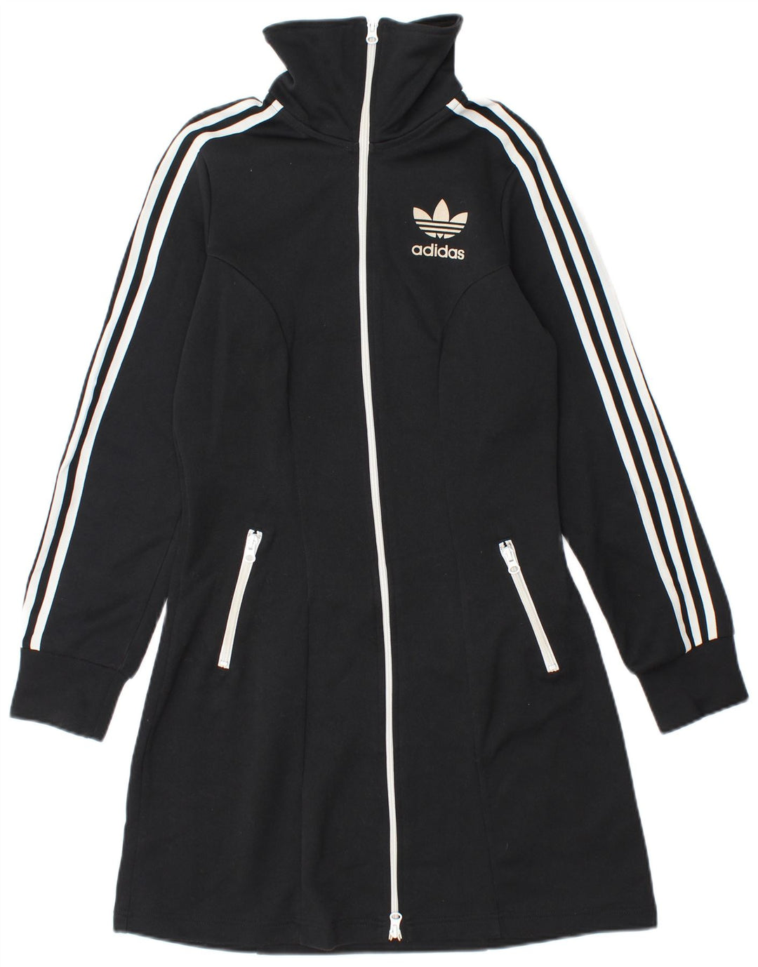 Adidas Γυναικεία φόρμα Longline Top Jacket IT 36 XS Μαύρο