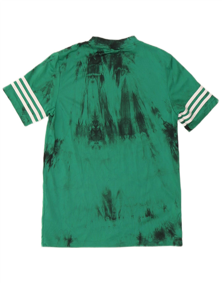 Ανδρικό T-Shirt Adidas Top XS Green Tie Dye Polyester