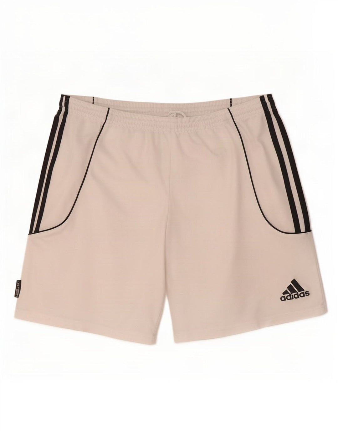 Ανδρικό σορτς Adidas Climalite Sport μεγάλο λευκό πολυεστέρα