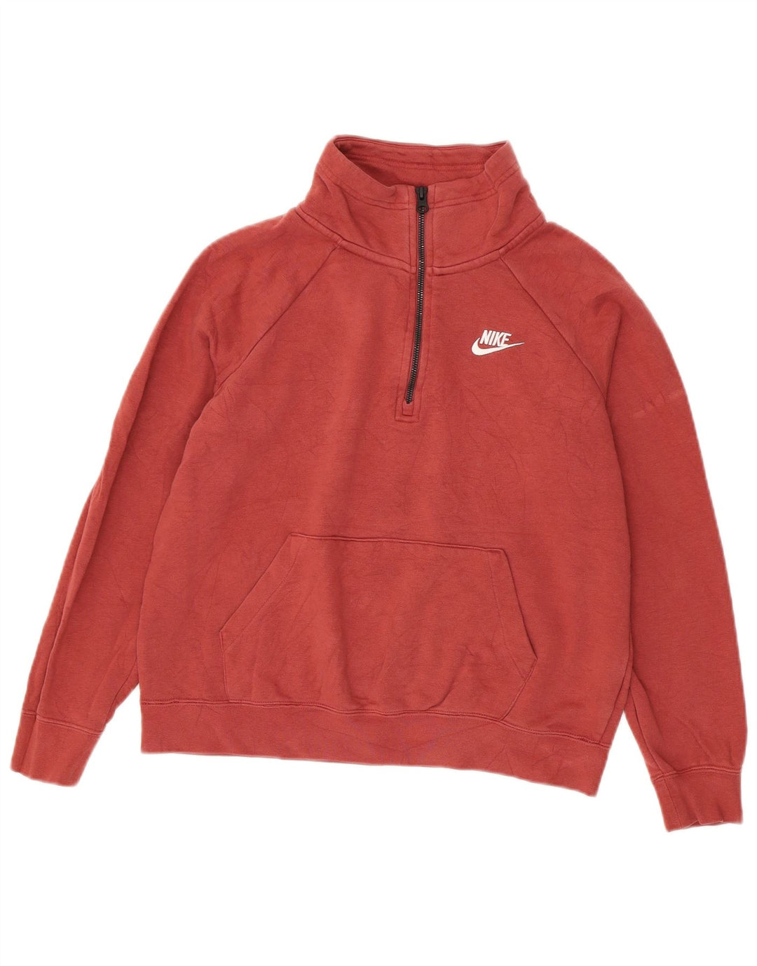 Γυναικείο φούτερ με φερμουάρ Nike Jumper UK 10 Small Burgundy