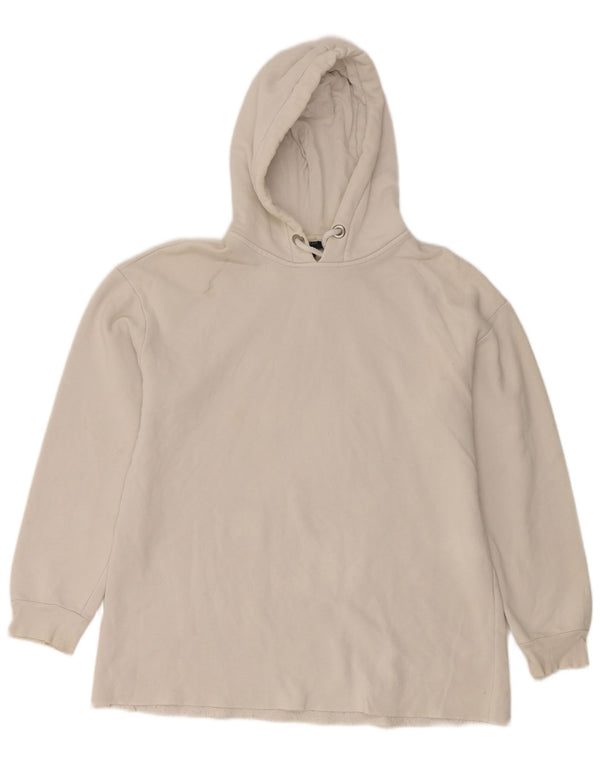 Topshop Γυναικείο Hoodie Jumper UK 10 Small White βαμβακερό