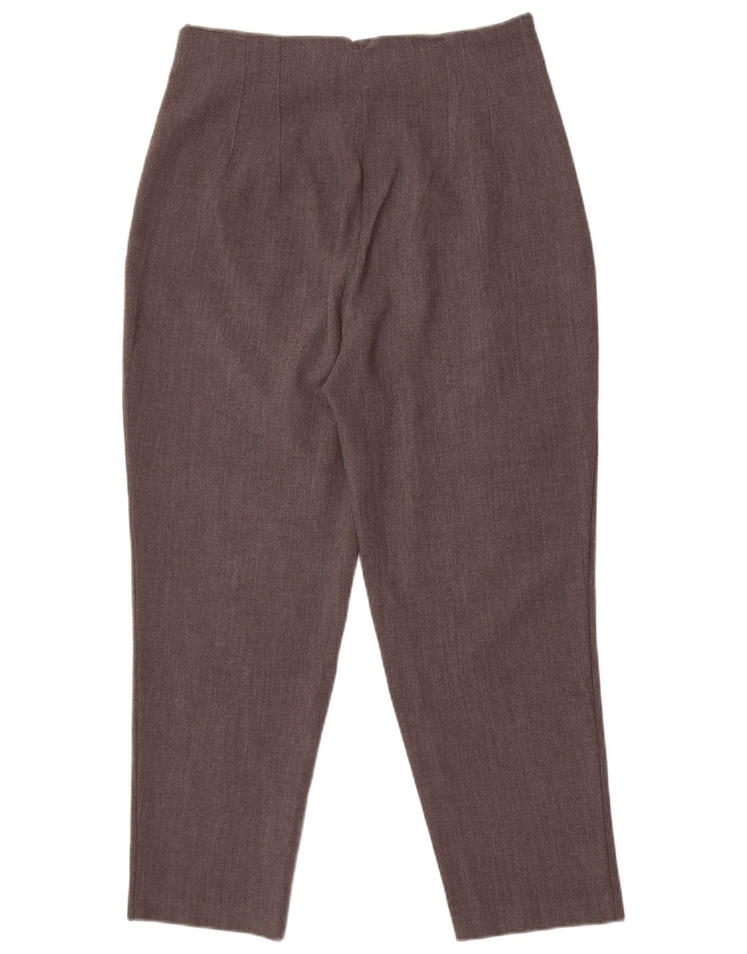 Zara Γυναικείο κωνικό παντελόνι Chino Large W30 L26 Grey Polyester
