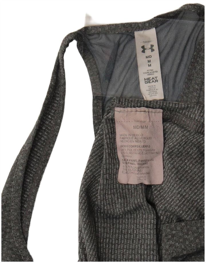 Under Armour Γυναικείο Heat Gear Vest Top UK 12 Medium Grey Polyester