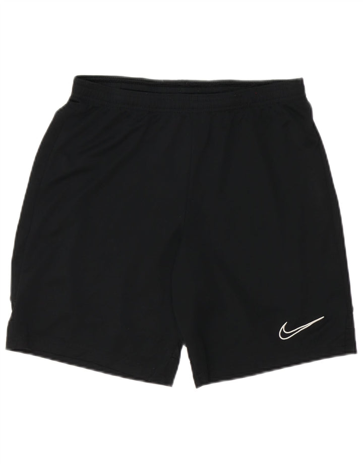 Ανδρικό αθλητικό σορτς Nike Dri Fit, μικρό μαύρο πολυεστέρα