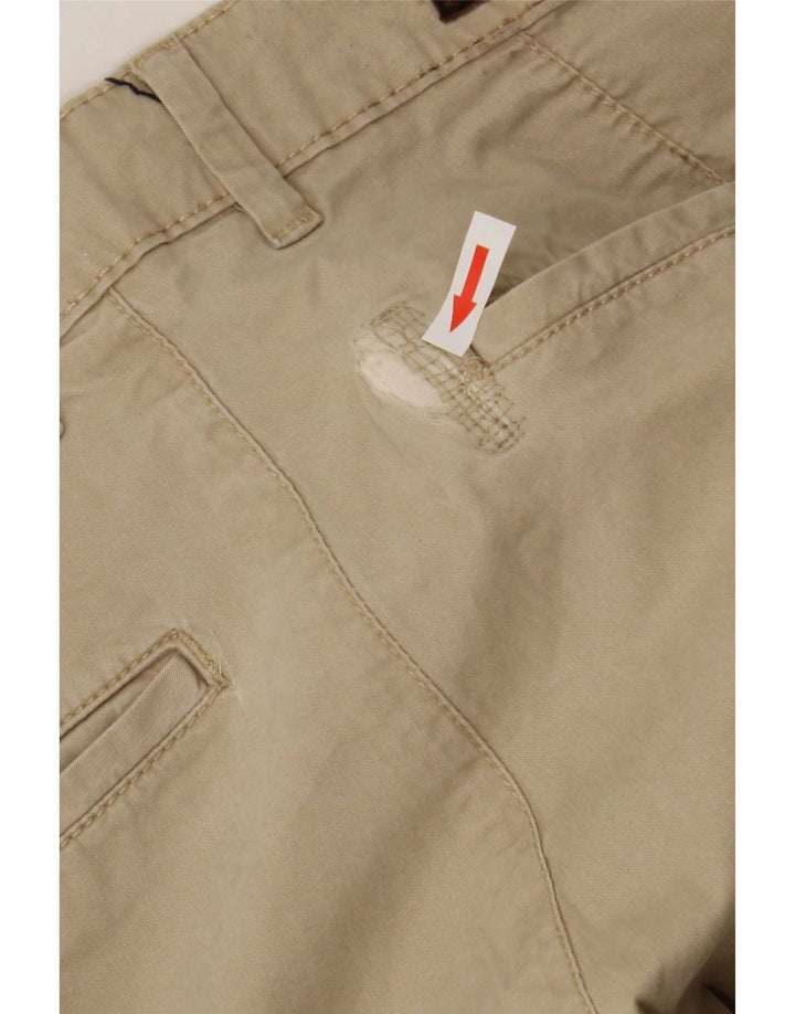 Zara Ανδρικό παντελόνι Chino Slim EU 40 Medium W34 L32 Beige
