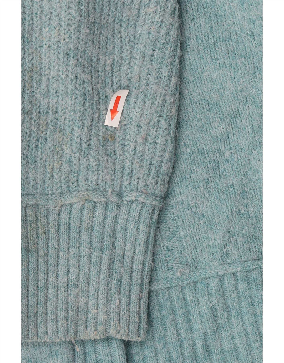 White Stuff Γυναικείο Crop Oversized Ζακέτα πουλόβερ UK 10 Small Blue