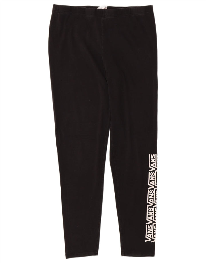 VANS Γυναικείο Γραφικό Κολάν UK 18 XL Μαύρο βαμβακερό