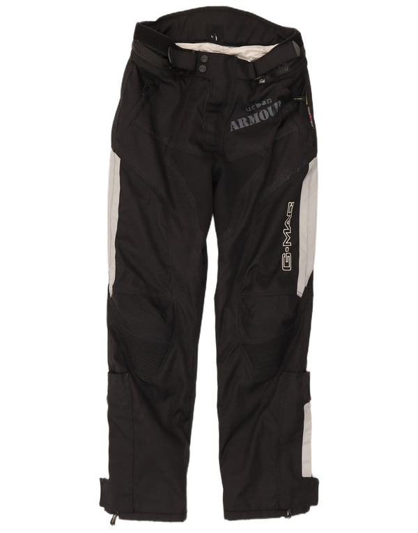 Ανδρικό γραφικό παντελόνι G-mac Medium W32 L33 Black Colorblock Μοτοσικλέτα