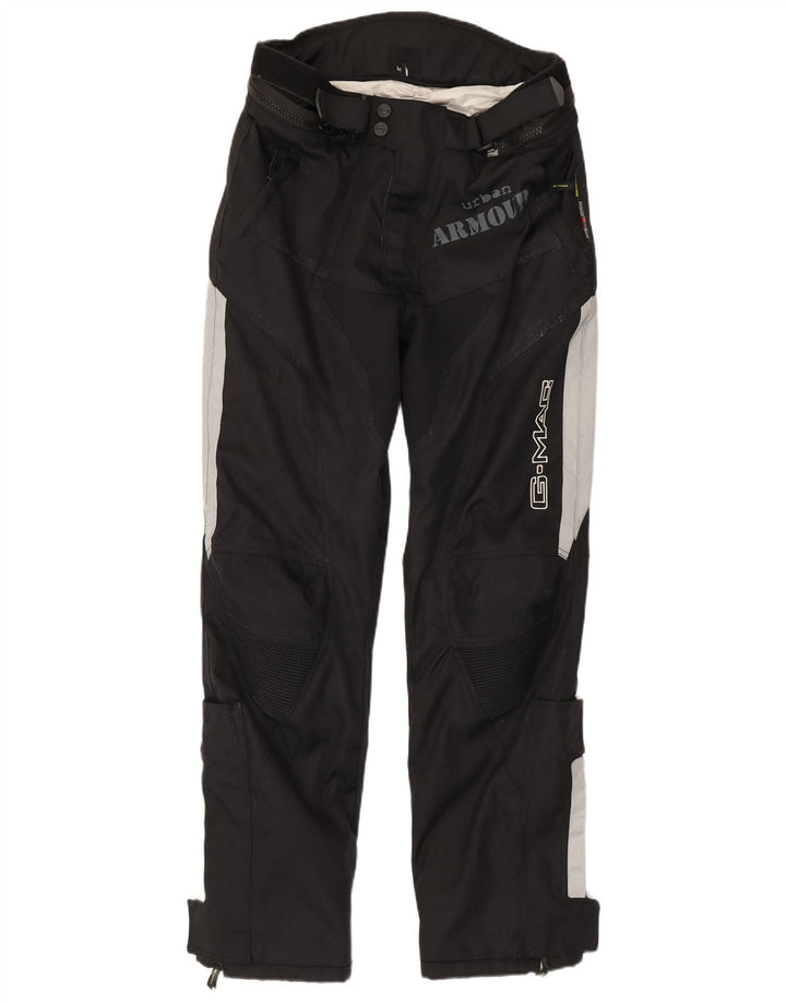 Ανδρικό γραφικό παντελόνι G-mac Medium W32 L33 Black Colorblock Μοτοσικλέτα