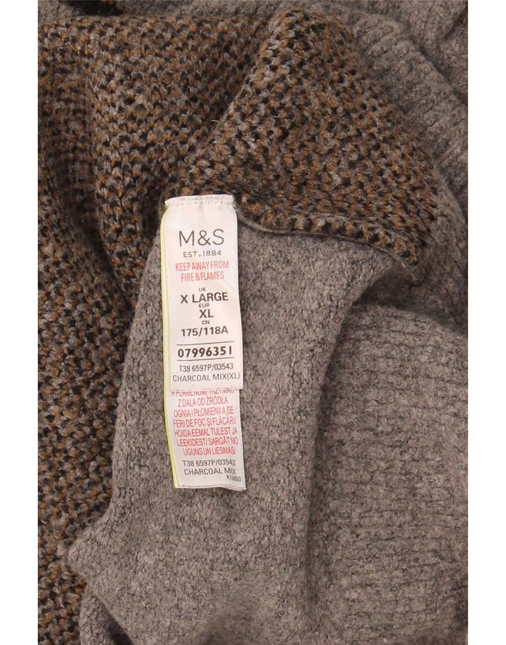 Marks & Spencer Γυναικείο πουλόβερ με λαιμό χελώνα UK 18 XL Γκρι