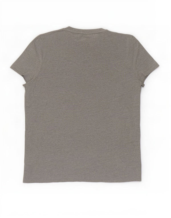 Jack & Jones Ανδρικό γραφικό μπλουζάκι Μπλουζάκι με μεγάλο γκρι βαμβάκι