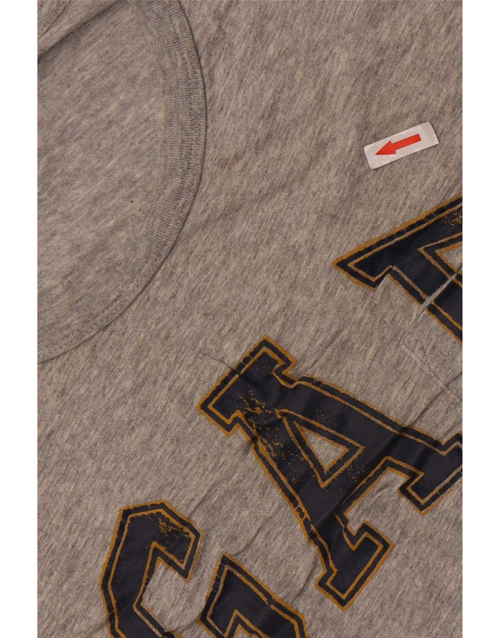 Ανδρικό γραφικό μπλουζάκι Gap Top Large Grey