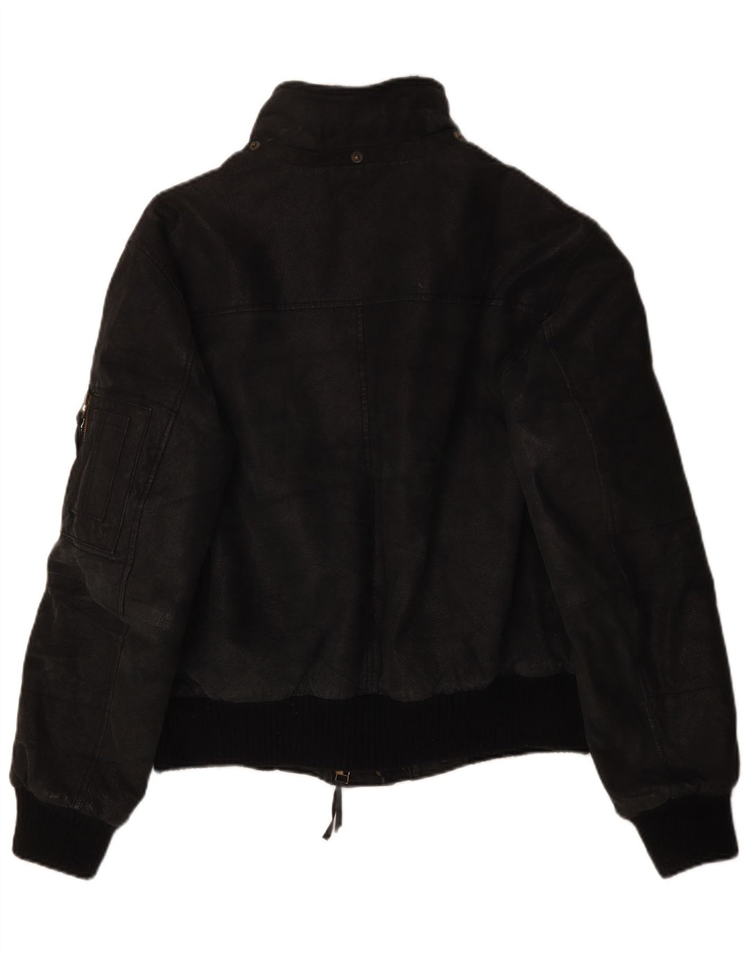 Conbipel Ανδρικό Δερμάτινο Μπουφάν IT 52 Large Μαύρο Δερμάτινο