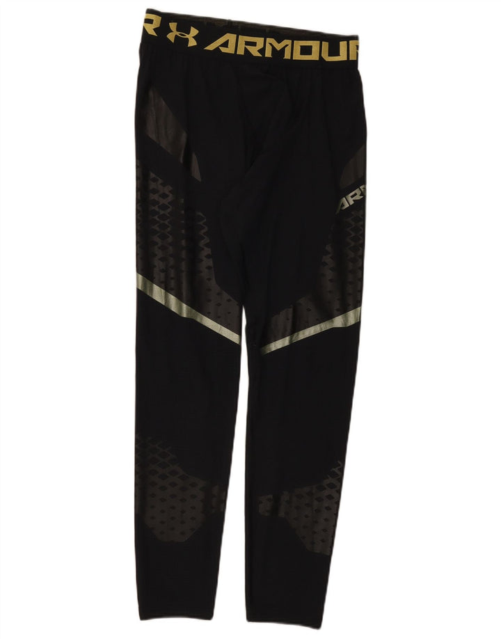 Ανδρικά γραφικά κολάν Under Armour Small Black Colourblock