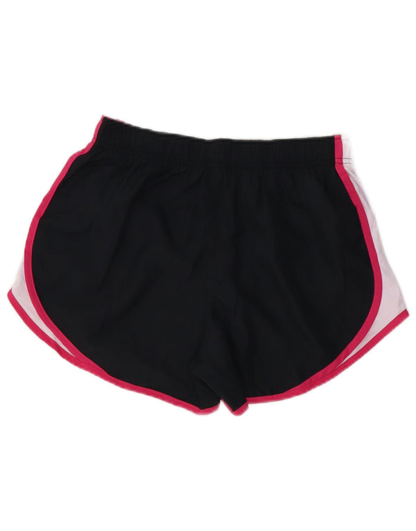 Γυναικείο αθλητικό σορτς NIKE Dri Fit UK 8 Small Black Colorblock Πολυεστέρας