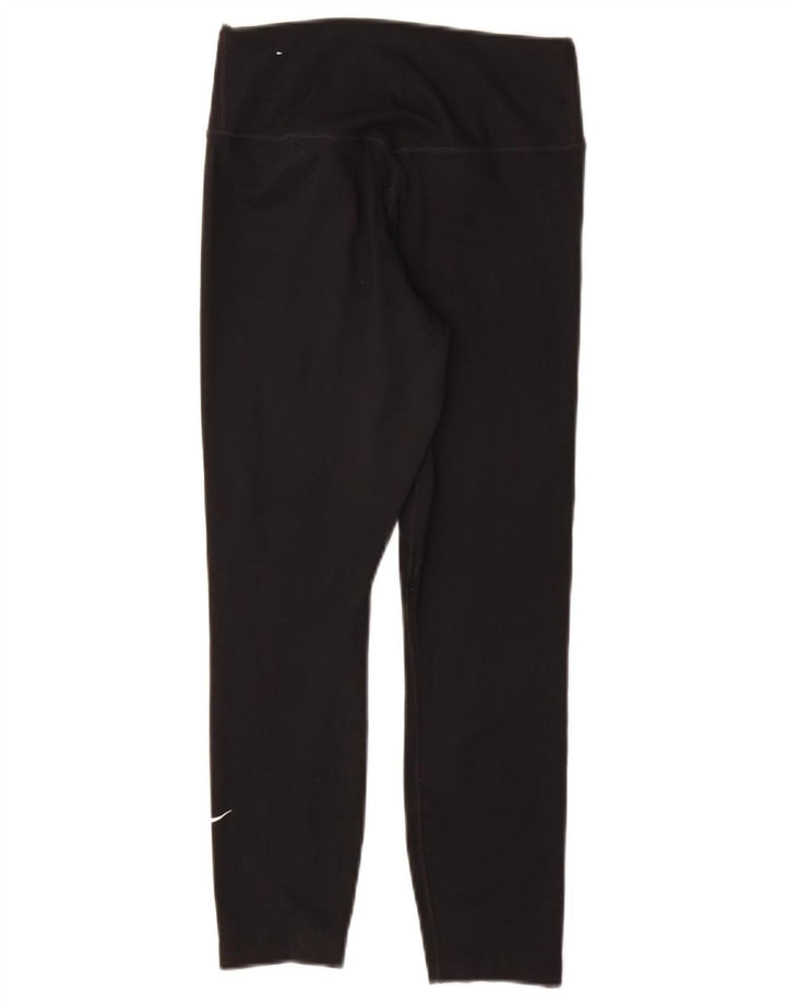 Γυναικείο κολάν NIKE Dri Fit Capri UK 4 XS μαύρο πολυεστέρα