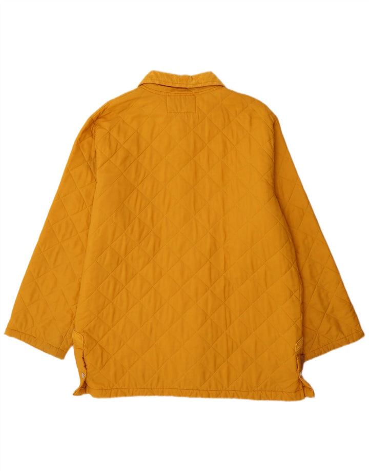Ανδρικό καπιτονέ μπουφάν Husky UK 46 3XL Yellow Polyamide