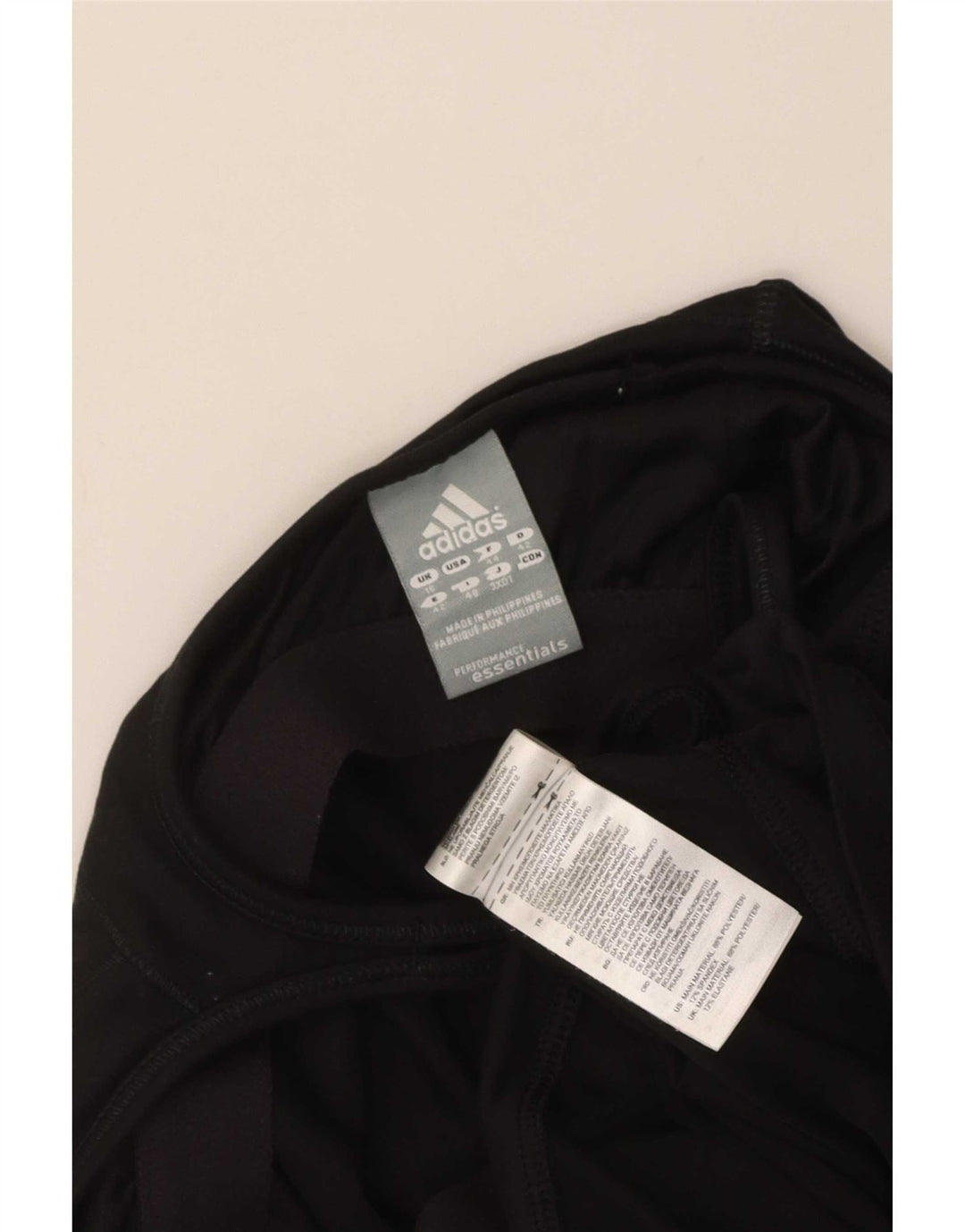 Adidas Womens Climalite Cami Top UK 16 Large Black Polyester