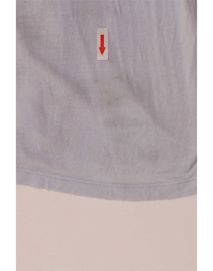 Phase Eight Γυναικεία Longline Cardigan Top UK 12 Medium Blue Viscose