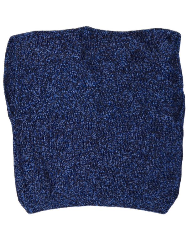 Vintage γυναικείο γιλέκο Tank Top UK 16 Large Navy Blue Flecked