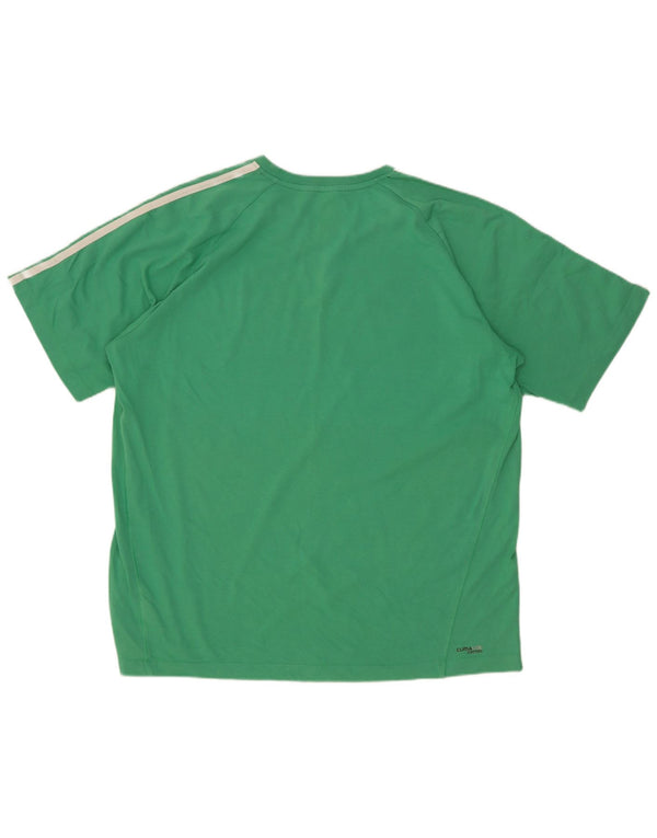 Adidas Mens Clima 365 T-Shirt Top XL Πράσινο βαμβακερό