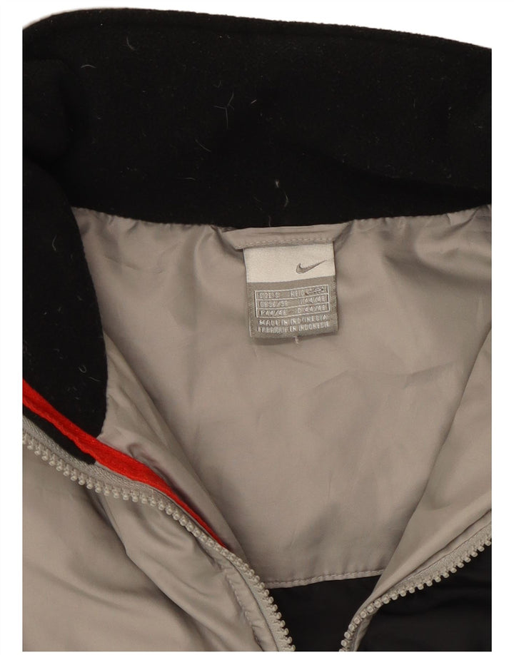 Ανδρικό παλτό Nike με επένδυση UK 36/38 Small Grey Polyester