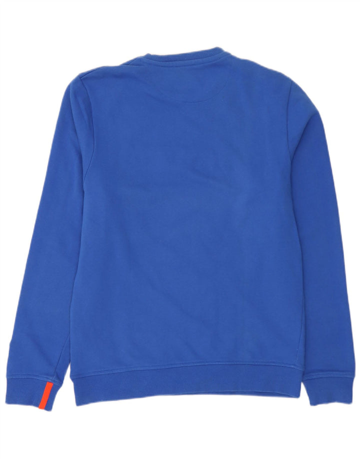 Ανδρικό γραφικό φούτερ Nautica Jumper μεγάλο μπλε βαμβακερό