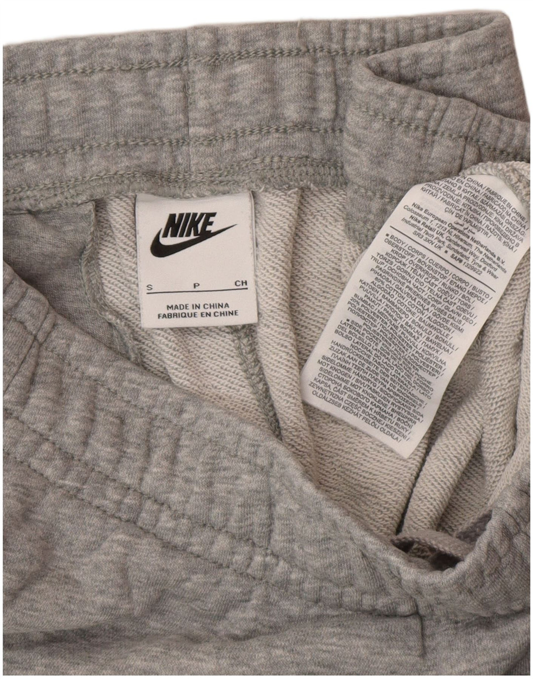 Ανδρική φόρμα Nike Παντελόνι Joggers Μικρό γκρι βαμβακερό