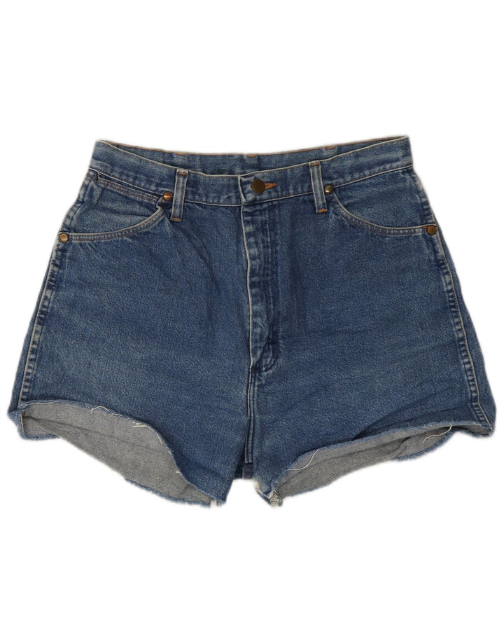 Γυναικείο τζιν σορτς Wrangler W30 Βαμβακερό μεσαίο μπλε