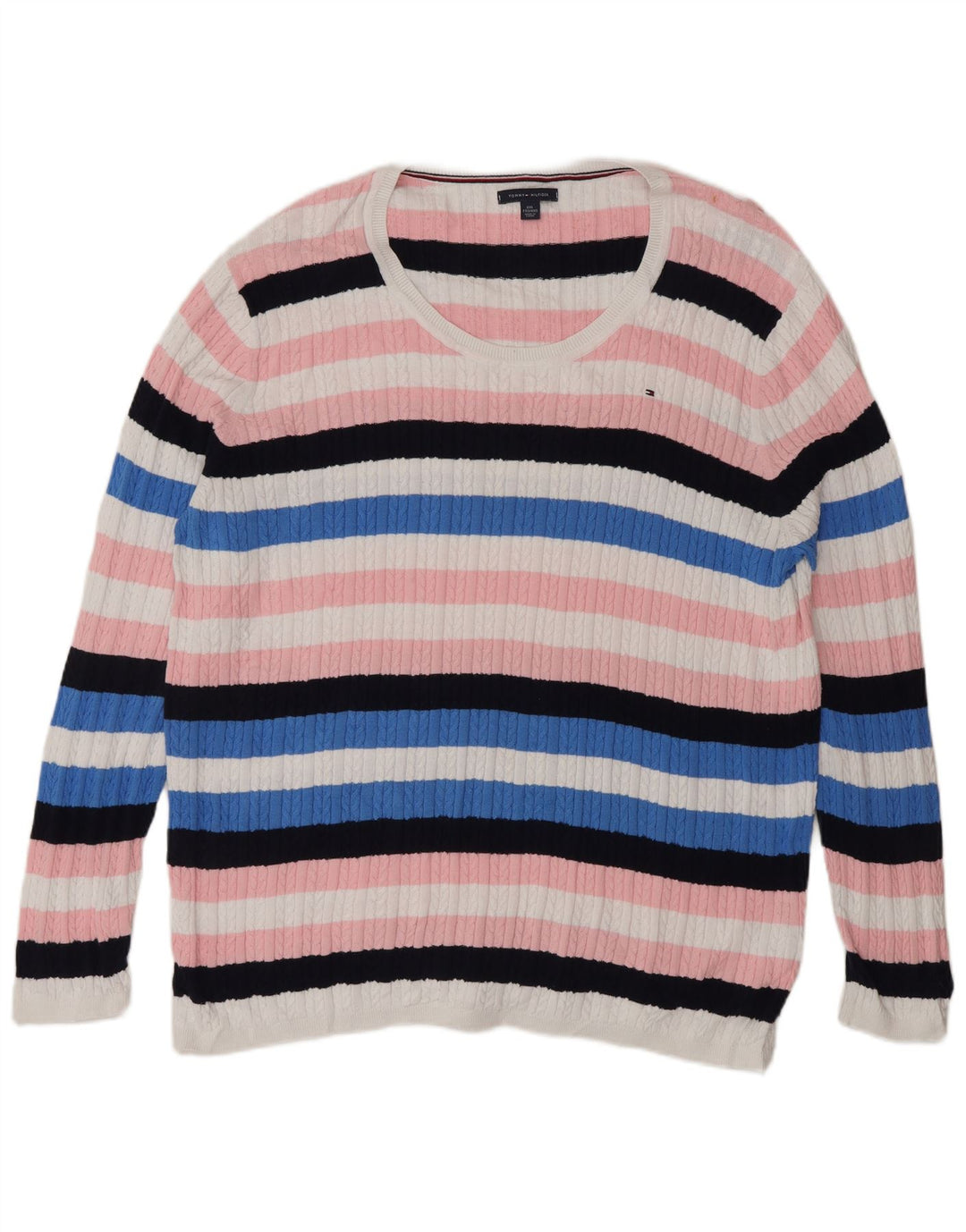 Ανδρικό πουλόβερ Tommy Hilfiger Boat Neck Jumper 2XL Πολύχρωμο Classic