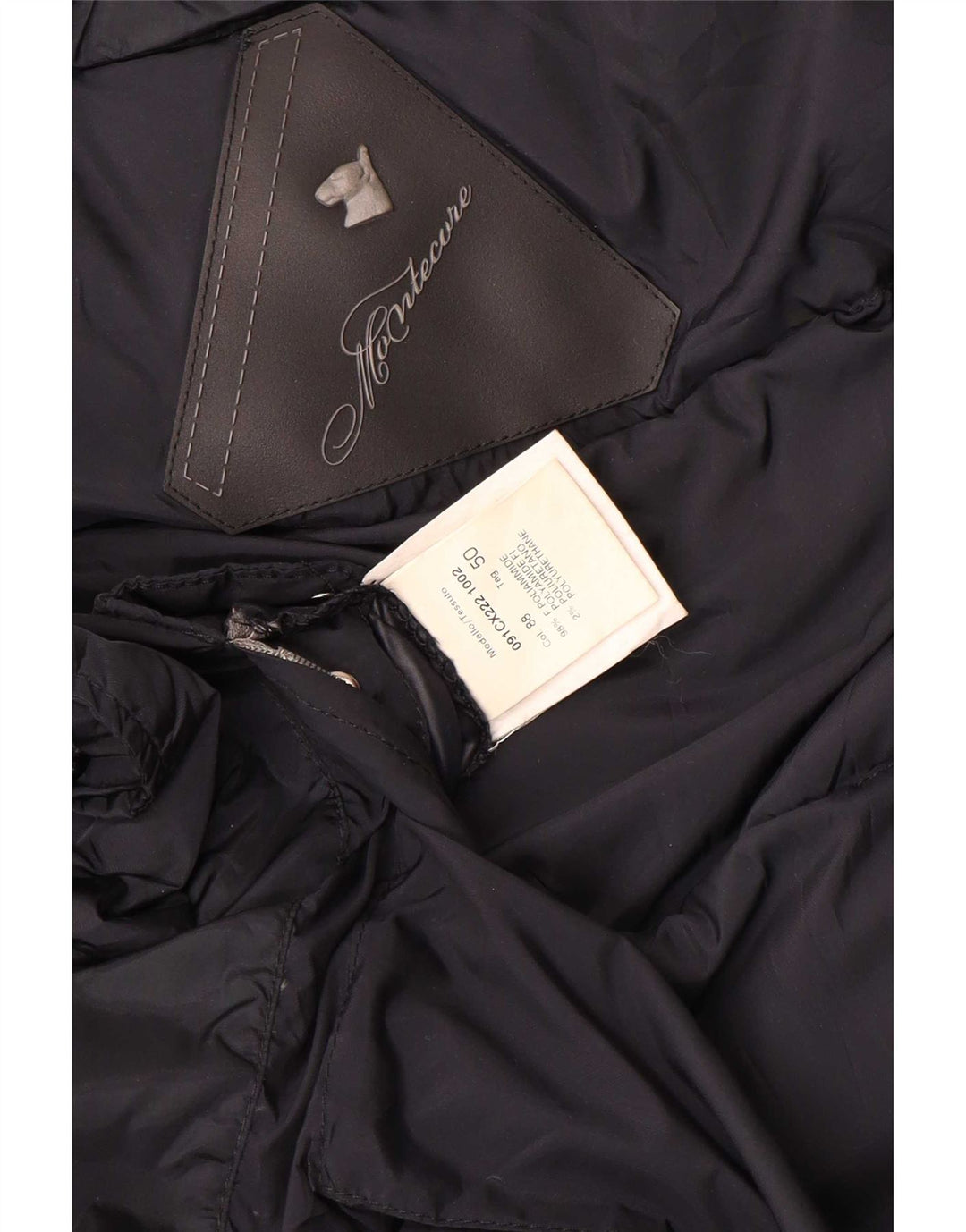 Montecore Ανδρικό μπουφάν IT 50 Large Navy Blue Polyamide