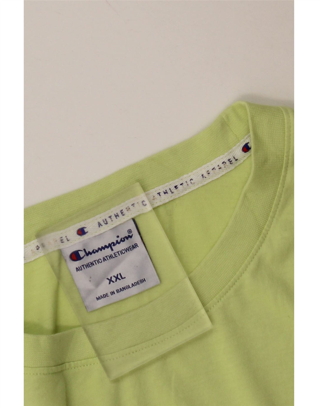 CHAMPION Ανδρικό γραφικό T-Shirt Top 2XL Πράσινο βαμβακερό