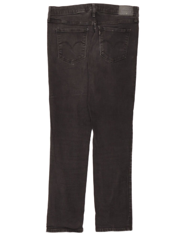 Levi's Womens 312 Shaping Slim Jeans W31 L30 Μαύρο βαμβακερό