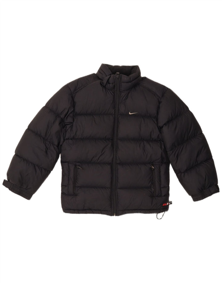 Μπουφάν Nike Boys με κουκούλα με επένδυση 11-12 ετών Medium Navy Blue Nylon