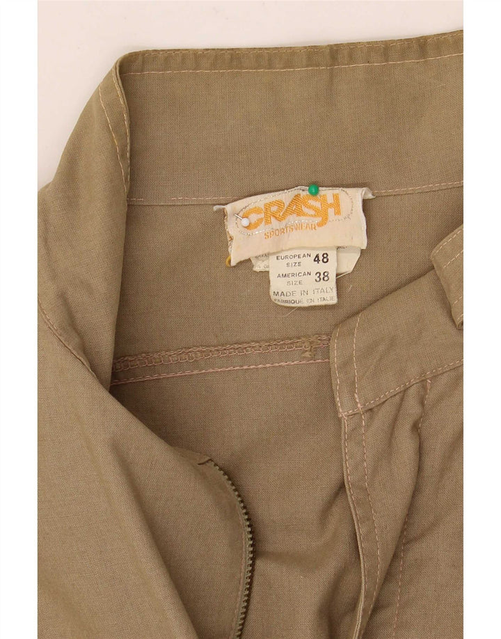 Vintage Ανδρικό Utility Μπουφάν EU 48 Medium Khaki Cotton