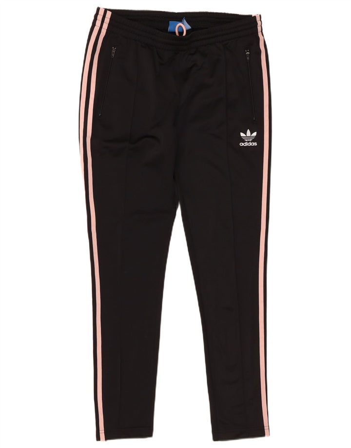 Γυναικεία αθλητική φόρμα Adidas Παντελόνι UK 12 μεσαίο μαύρο πολυεστέρα