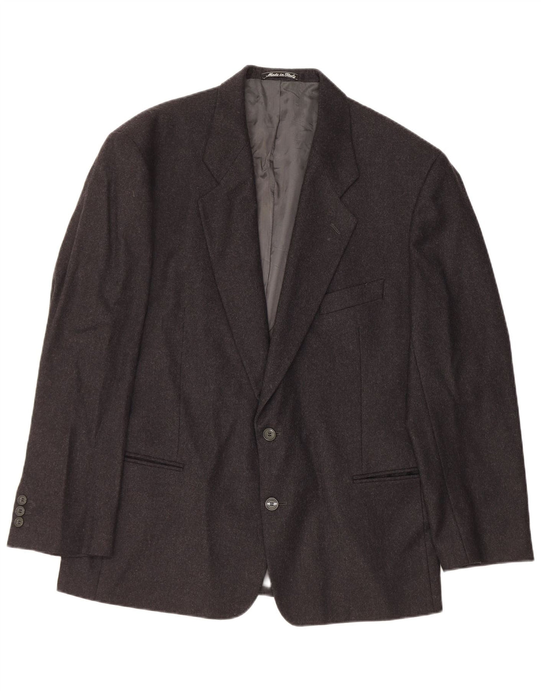 EMPORIO ARMANI Ανδρικό σακάκι 2 κουμπιών UK 38 Medium Black New Wool