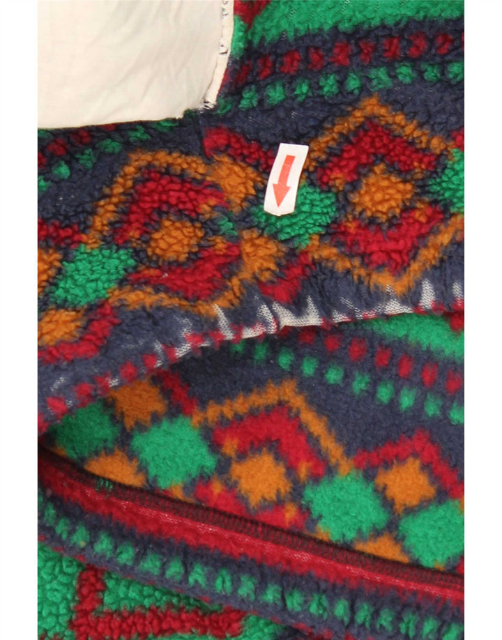 Vintage Ανδρικό Fleece Jacket UK 42 XL Πολύχρωμο Γεωμετρικό