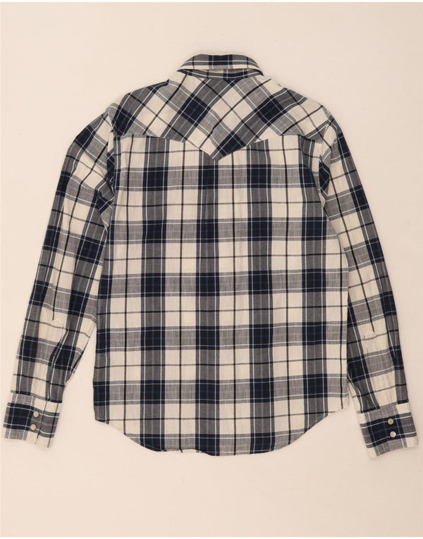 Ανδρικό πουκάμισο LEVI'S Small Navy Blue Check Cotton