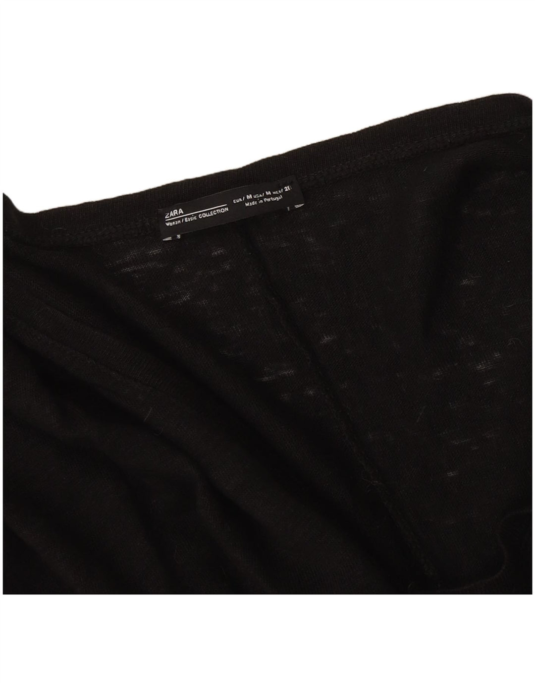 Zara Γυναικεία Μπλούζα Τοπ UK 14 Medium Black