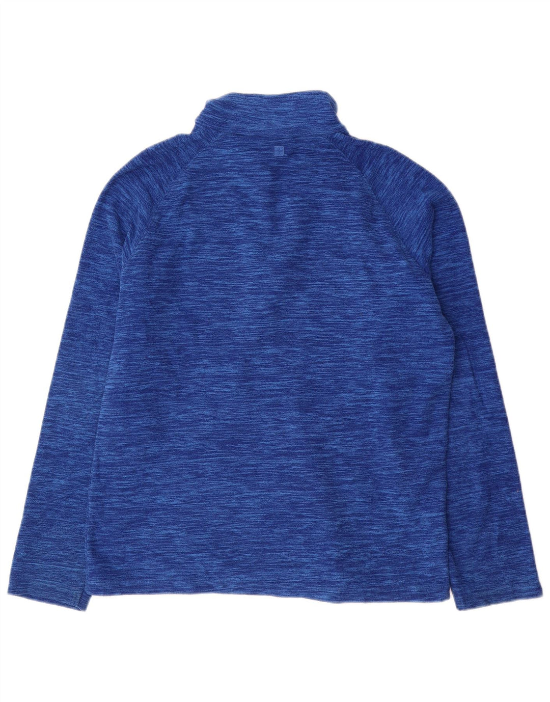Ανδρική αποθήκη Mountain Warehouse με φερμουάρ Fleece Jumper Small Blue Flecked Polyester