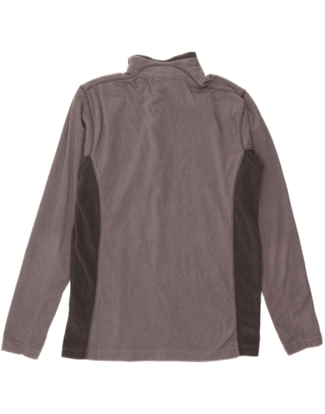 Columbia Ανδρικό φερμουάρ με λαιμόκοψη Fleece Jumper Μικρό γκρι πολυεστέρας
