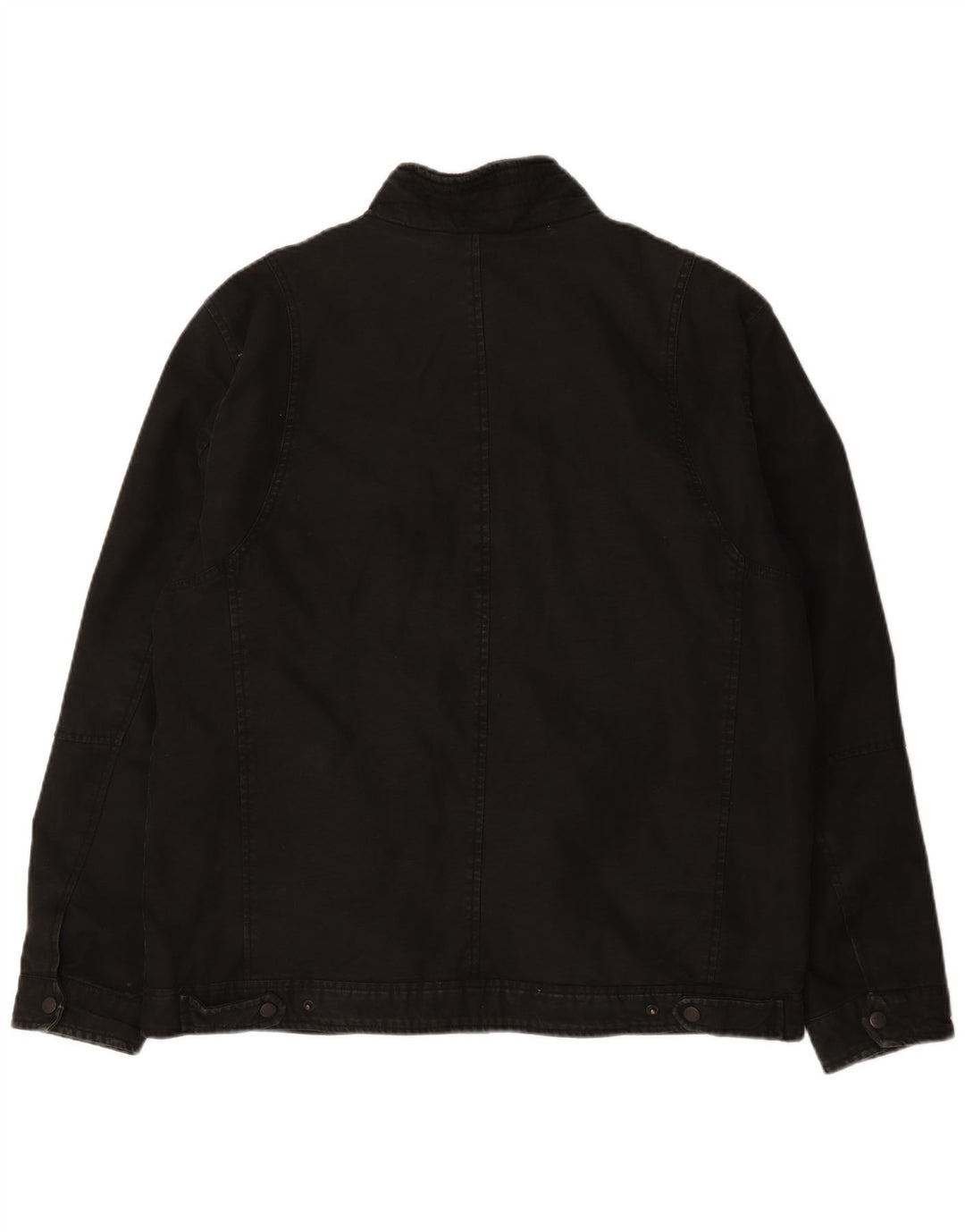 Levi's Mens Utility Jacket UK 42 XL Μαύρο βαμβακερό